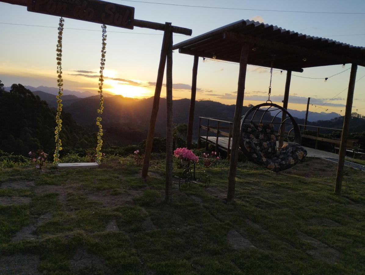 Chalés Pôr Do Sol Caparaó Velho Exterior foto